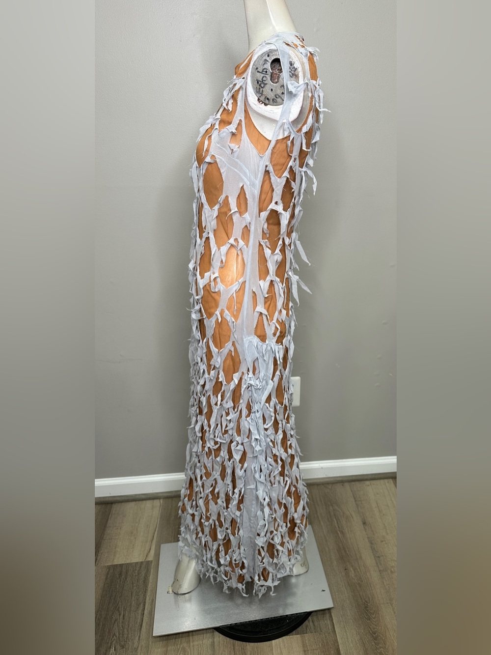 Maison Margiela Cut-Out Silk Dress Size IT 36 / US 0 $2160 - Picture 9 of 10
